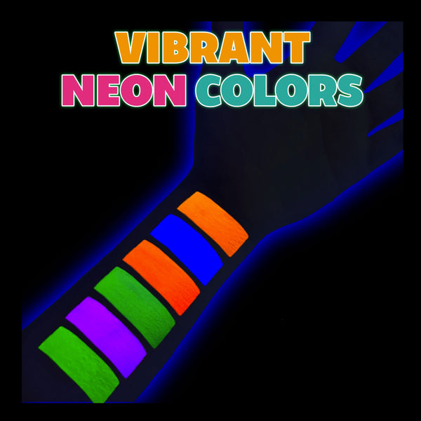 Neon Palette 6 Color - Kraze – Vivid Glitter