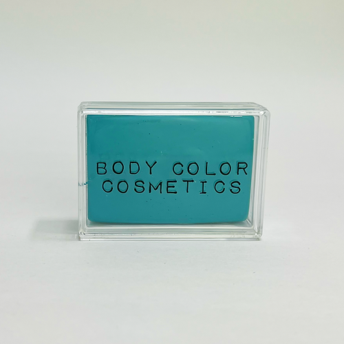 Body Color Cosmetics Face Paint Cake - Cyan Blue