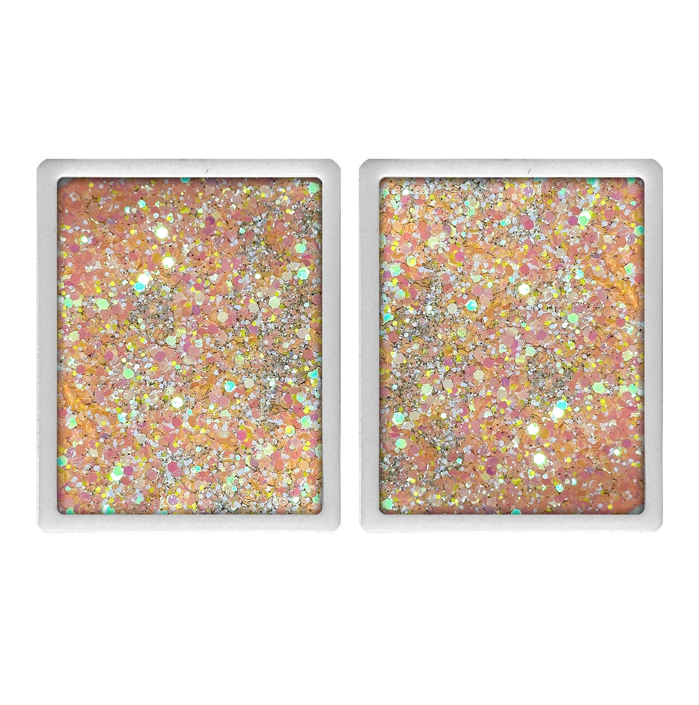 Peach Fuzz Gleam REFILLS (Pastel Glow Glitter Cream Palette)