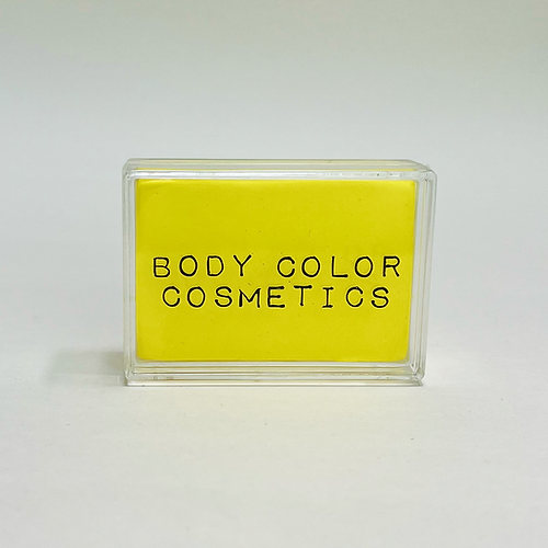 Body Color Cosmetics Face Paint Cake - Lemon Yellow