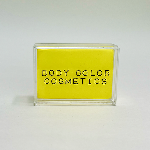 Body Color Cosmetics Face Paint Cake - Lemon Yellow