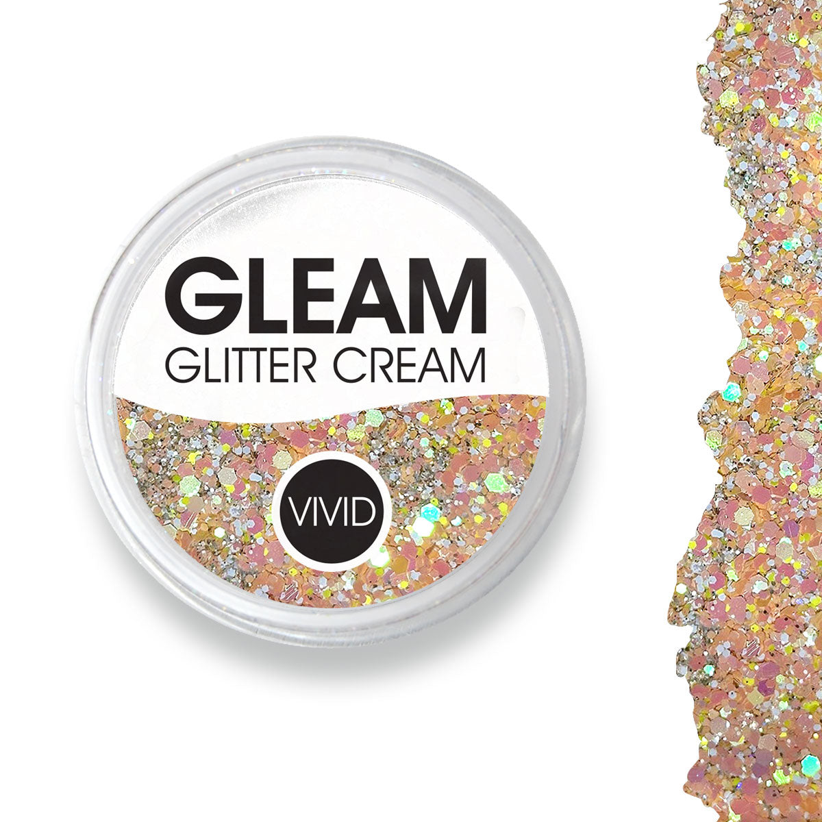 Peach Fuzz - Gleam Chunky Glitter Cream