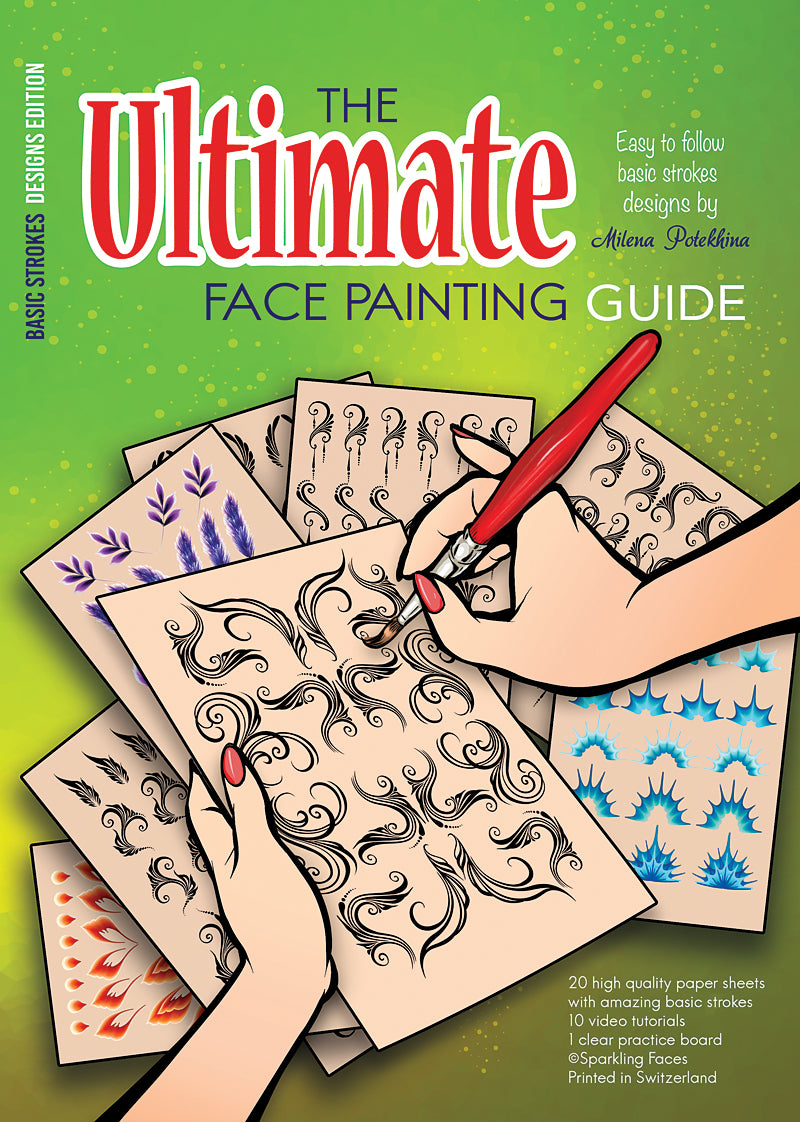 easy face paint design sheet